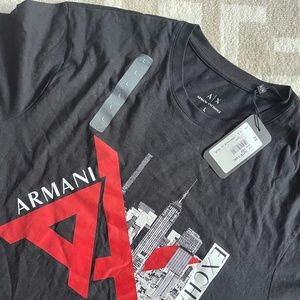 Armani Exchange Tee, new size L, 100% cotton, Regular Fit Logo